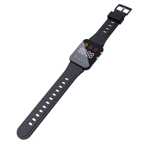 熱中症対策 アラートバンド グッズ 音・色・振動 腕時計型 防水 5~7日連続使用 工場 スポーツ 介護 屋外作業 暑さ対策